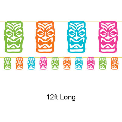 Tiki Banner - Hawaiian Luau image 0
