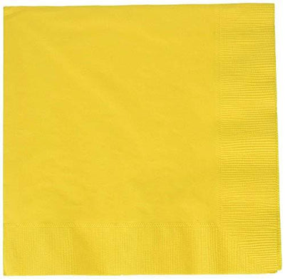 Lunch Napkins 20 pack 2 ply Yellow Sunshine image 0