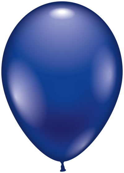 Uninflated - Balloon Single Ultramarine image 0