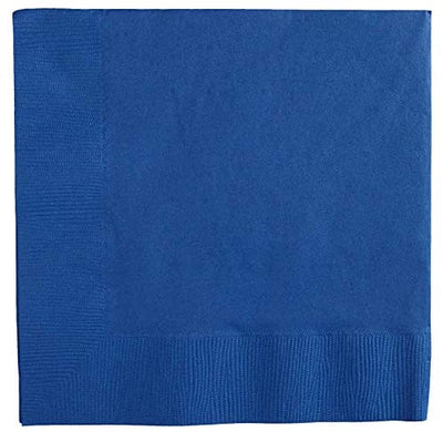 Lunch Napkins 20 pack 2ply Royal Blue image 0