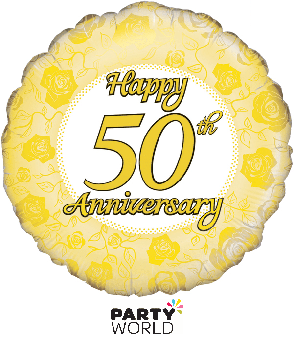 25th Anniversary Silver Round Foil Balloon 45cm