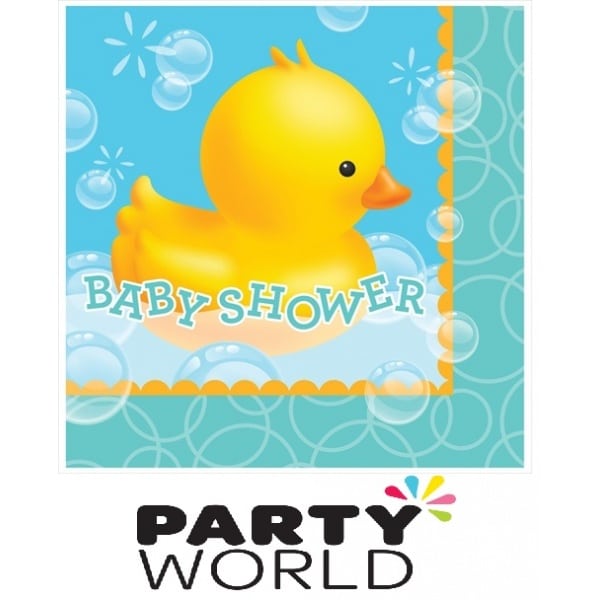 Bubble Bath Baby Shower Luncheon Napkins (16)