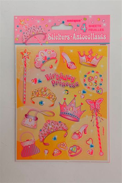 Party Princess Sticker Sheets image 0