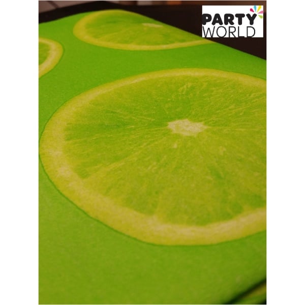 Lime Paper Table Cover -  80cm x 80cm
