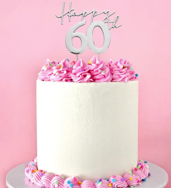 High Tea Party Floral Cake Topper (1)