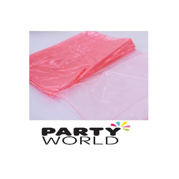 Coral Wedding Organza Runner / Chair Tie