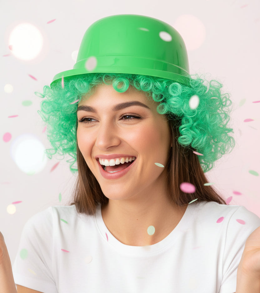 St. Patricks Hat with Hair image 0