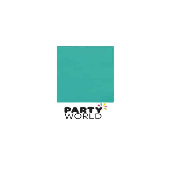 Caribbean Teal Beverage Napkins (50)