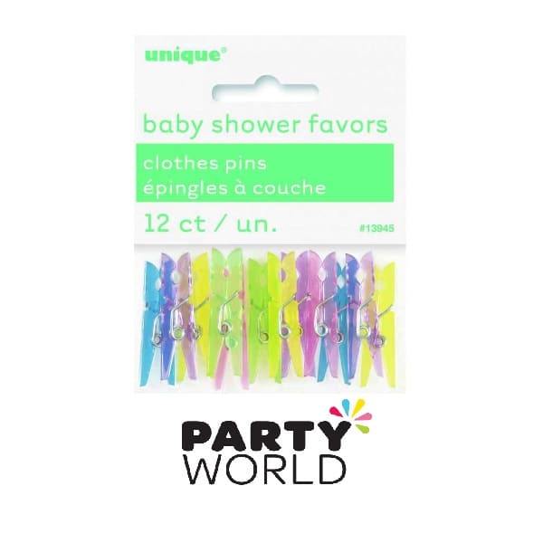 Baby Shower Clothes Peg Favours (12)