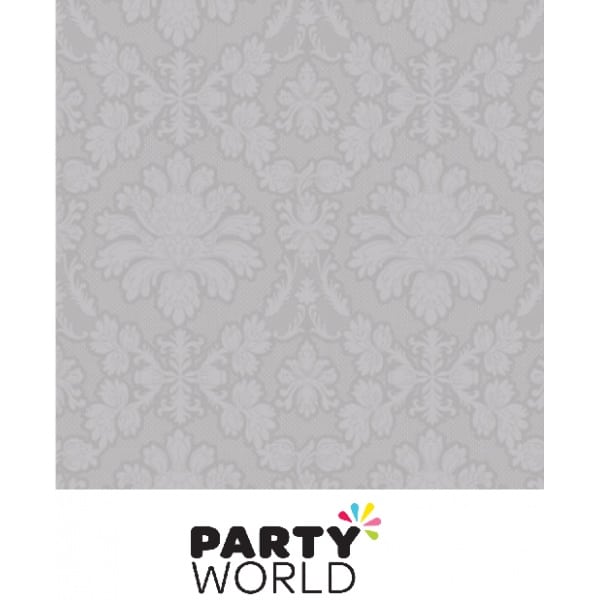 Inspiration Pearl Silver Beverage Napkins (16)