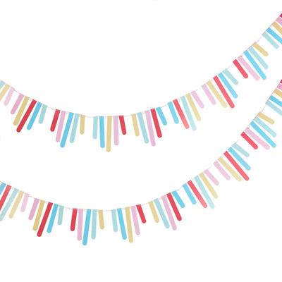 Colourful Fringe Garland - 3m image 0
