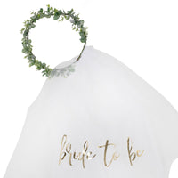 Bride To Be - Botanical Headband
