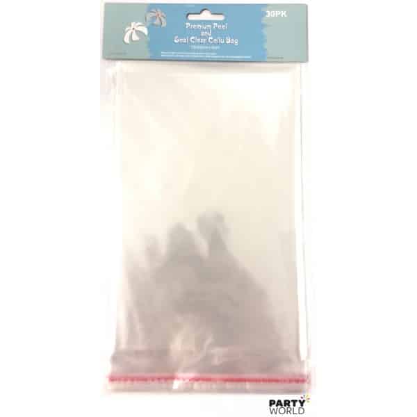Clear Cello Bags 5 x 13 cm + 35cm (50pk)