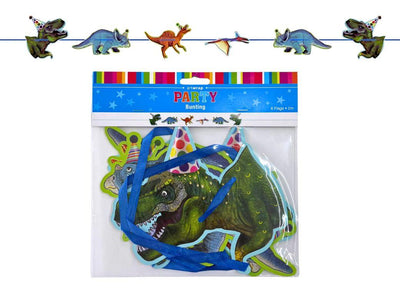 Dinosaur Party Hat Bunting image 0