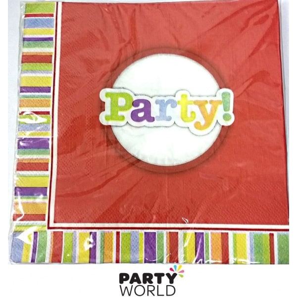 Unicorn & Rainbow Party Luncheon Napkins (20pk)