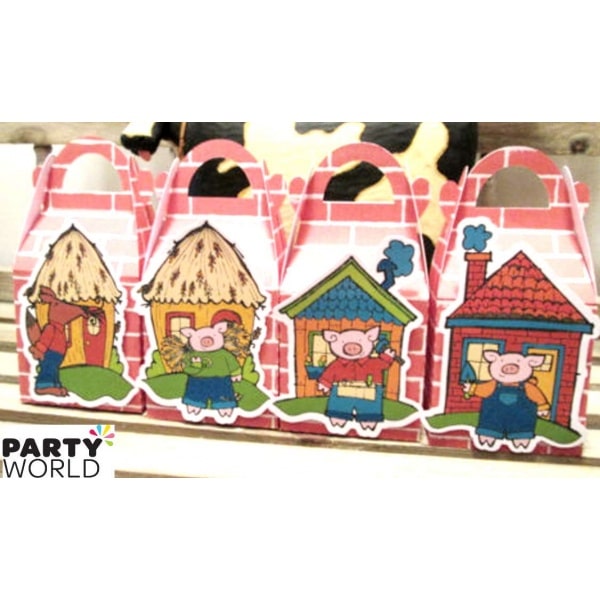3 Little Pigs Treat Boxes (8 boxes)