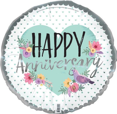 Foil Balloon Happy Anniversary image 0