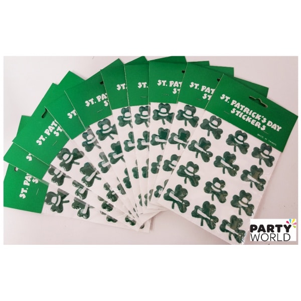 St Patrick's Day Green Plastic Derby Hat (12pk)