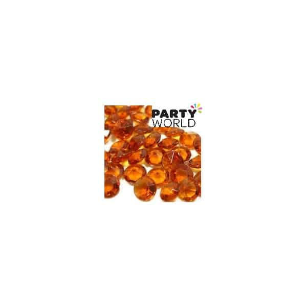Amber  Diamond Shape Table Scatters - 8mm (50)