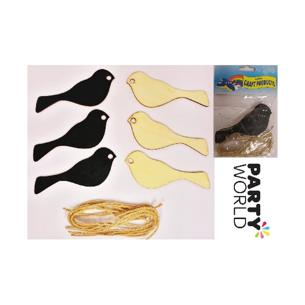 Bird Blackboard Gift Tags (6)
