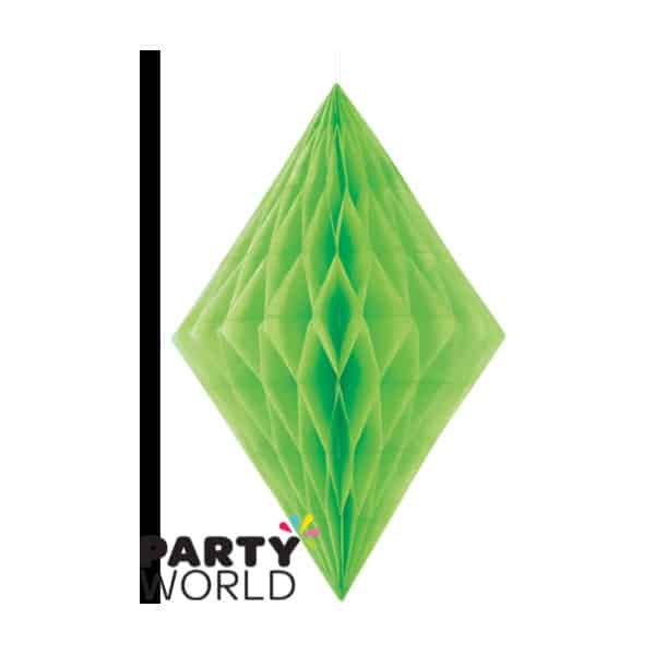 Kiwi Green Puff Ball Fluffy Decoration 16inch
