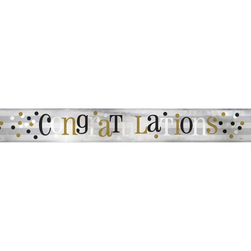 Congratulations Banner - 12ft