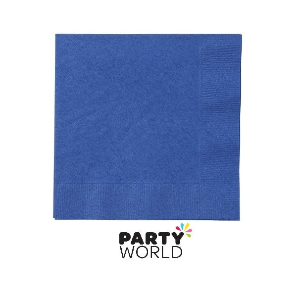 True Blue Beverage Napkins (20)