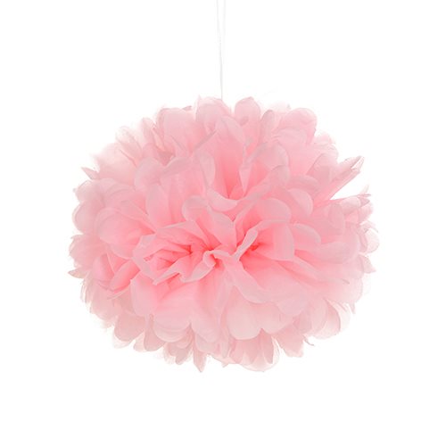 Tissue Paper Pom Pom 40cm - Pale Pink image 0