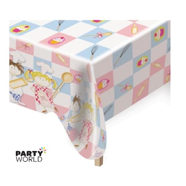 Little Cooks Plastic Tablecover