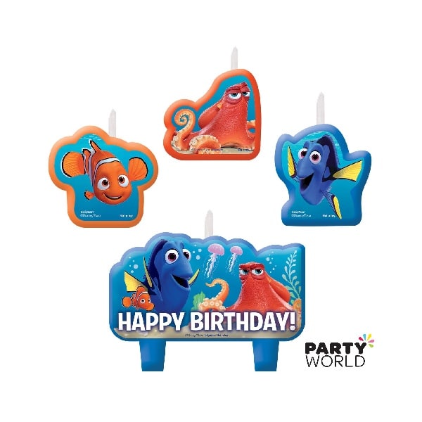 Finding Dory Birthday Candle Set (4)