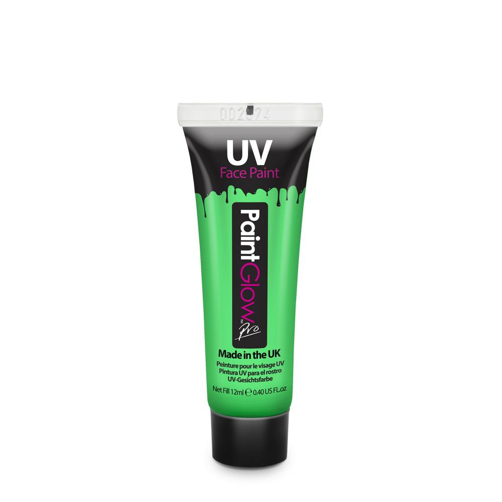 UV Face &amp; Body Paint 12ml - Green image 0