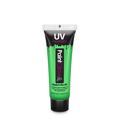 UV Face &amp; Body Paint 12ml - Green image 0