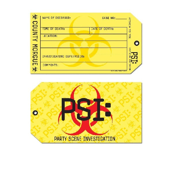 Party Scene Investigation Invitations (8)