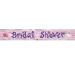 Bridal Shower Banner Pink Foil image 0