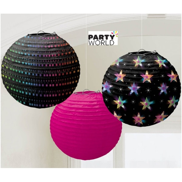 Disco Paper Lanterns (3)