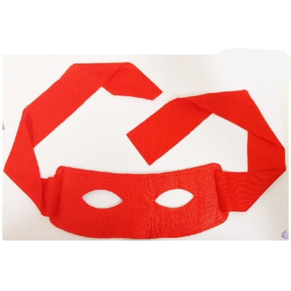 Red Silky Face Mask