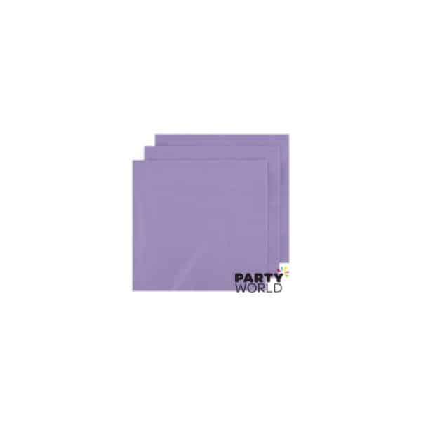 Lavender DINNER Napkins (50)