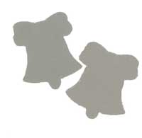 Scatter Confetti Bells Silver image 0