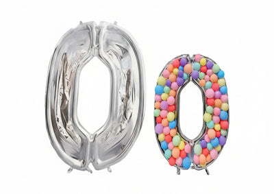 DIY Number Balloon Frame 0