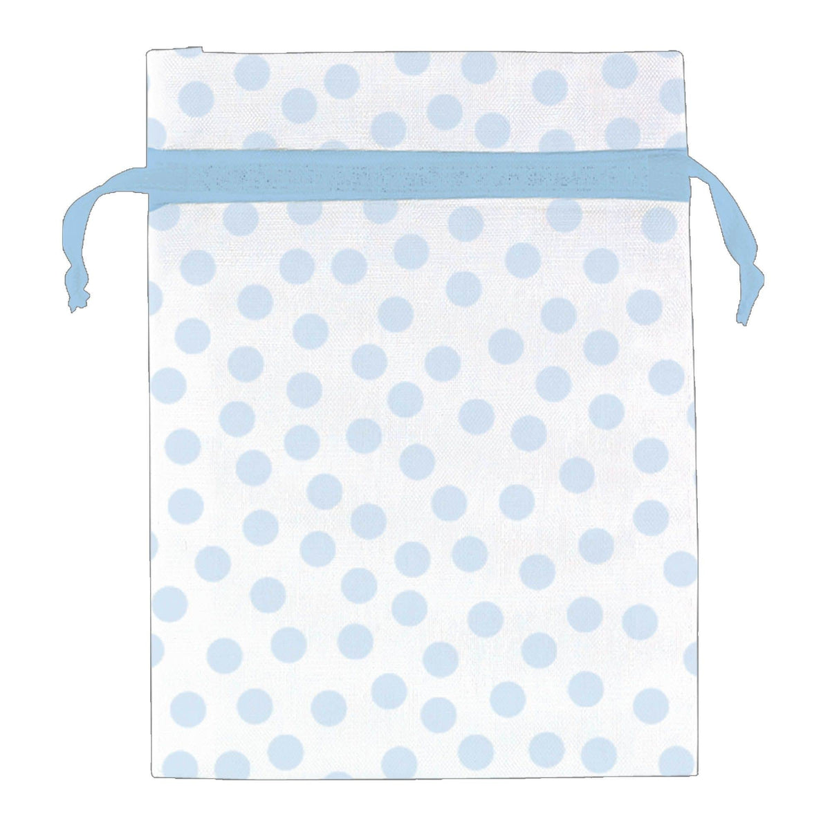 Blue Organza Bags (6)
