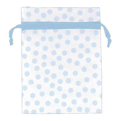 Blue Organza Bags (6)