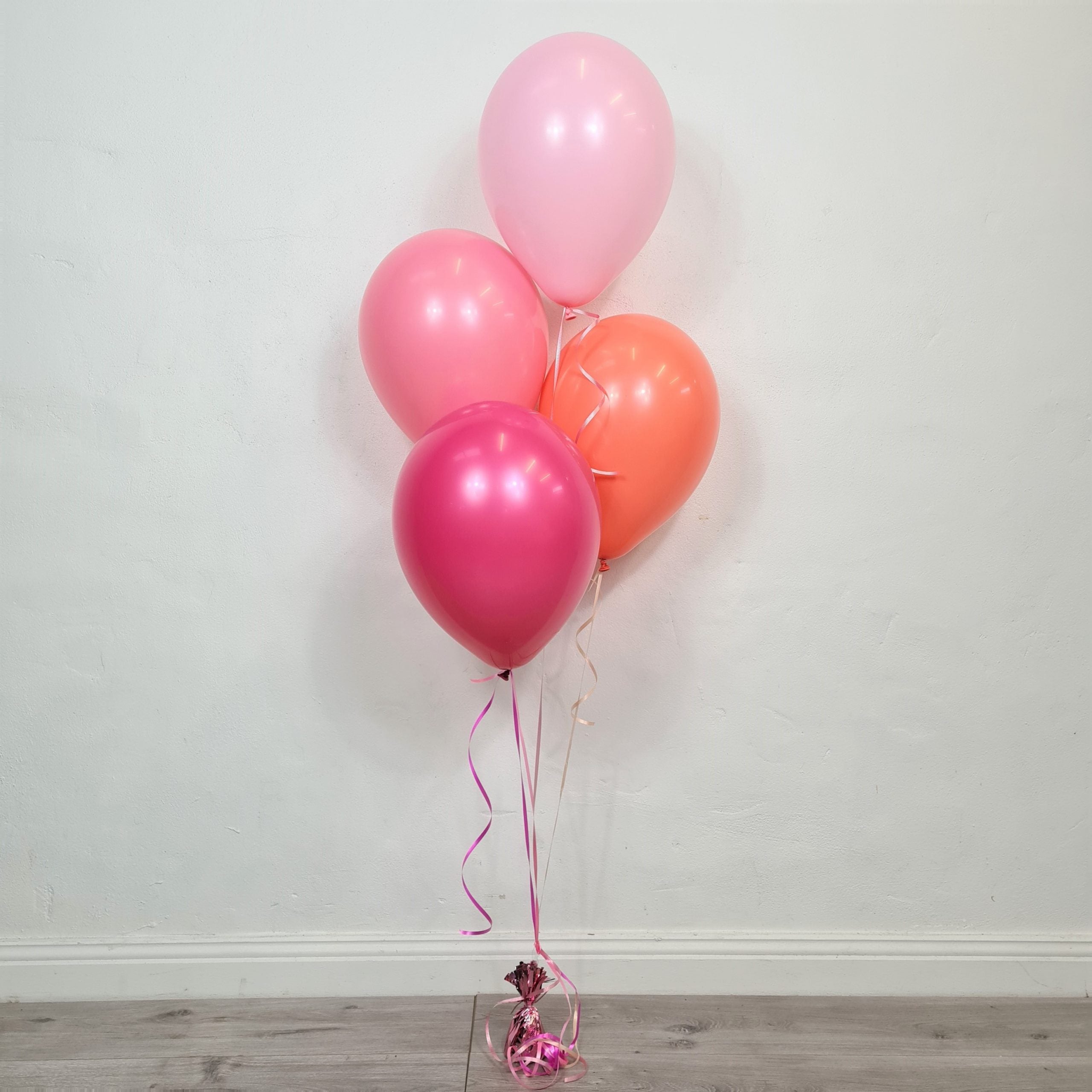 Helium Balloon Sets - Bunch of 4 - CHRISTCHURCH ONLY