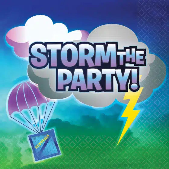 Battle Royal Fortnite Party Paper Lunch Napkins (16)