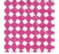Check Hot Pink Luncheon Napkins (20)