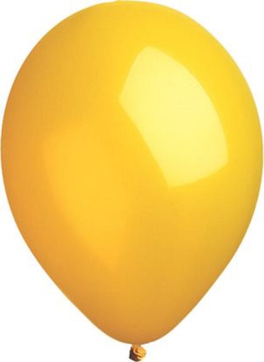 Single corn yellow 30cm latex balloon for sunflower, luau and harvest party garlands