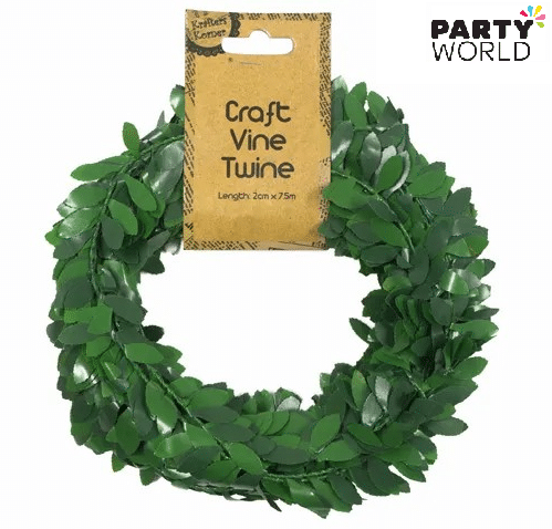 Craft Leaves Vine Twine 2cm x 7.5m