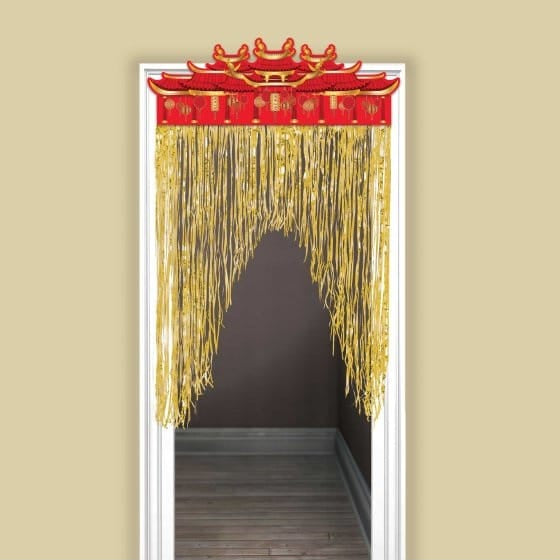 Chinese New Year Foil Door Curtain