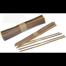 Bamboo skewers with Party World branding on a white background