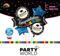 Congrats Grad! Graduate Foil Balloon Bouquet