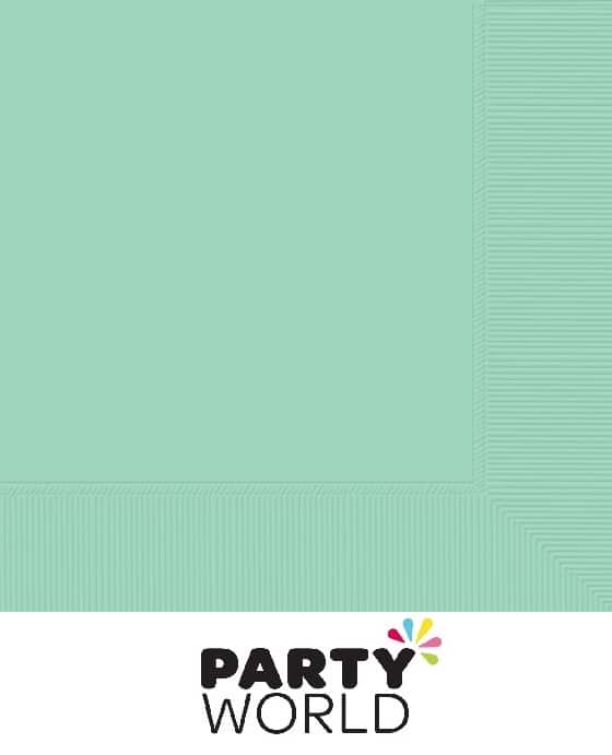 Cool Mint Beverage Napkins (50)